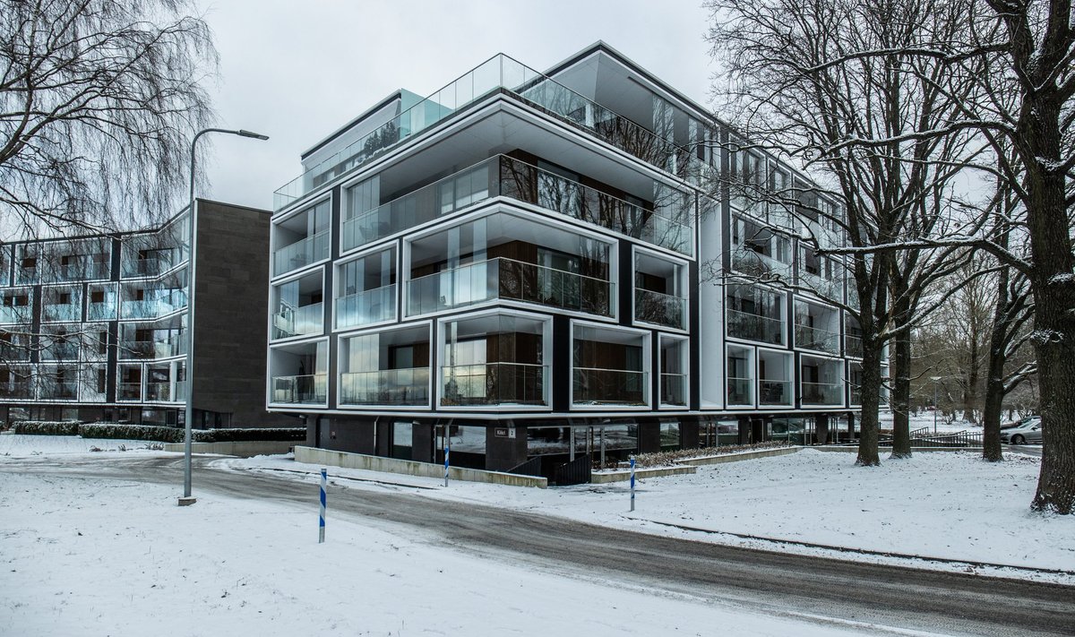 Kiikri 2 korterelamu. Pilt on illustratiivne.