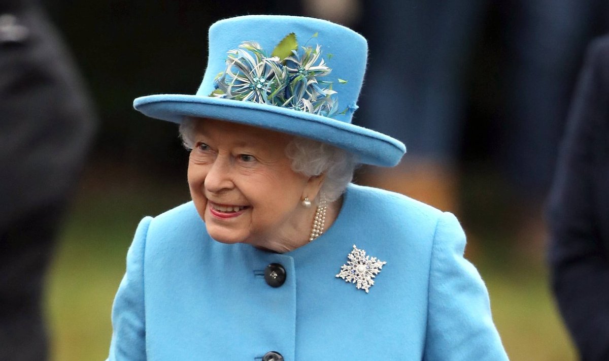 Kuninganna Elizabeth II aastal 2020