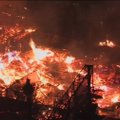 Los Angeleses puhkes ehitusjärgus kortermajas nii suur tulekahju, et seda oli üle terve linna näha