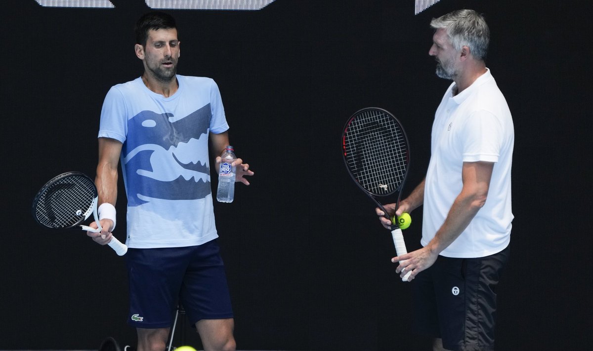 Novak Djokovic ja Goran Ivanisevic