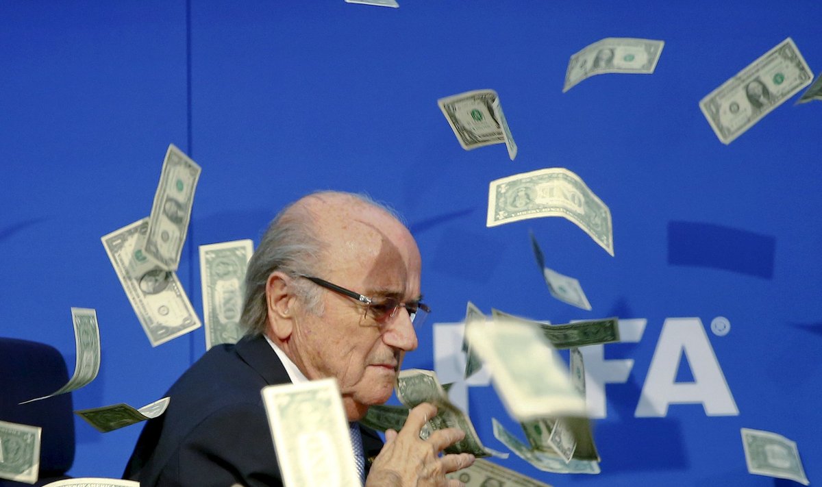 Sepp Blatter rahasedelite sajus