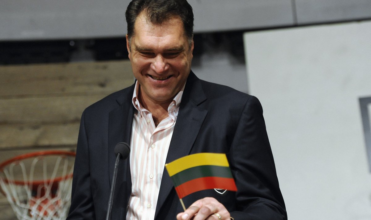 Arvydas Sabonis - Leedu suursaadik spordimaailmas.