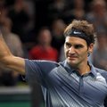 Roger Federer pääses US Openil veerandfinaali