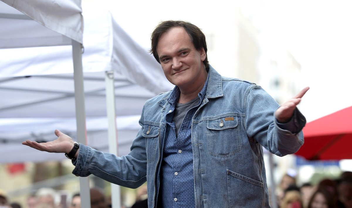 Quentin Tarantino sai tähe Hollywoodi kuulsuste alleel 