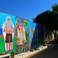 FOTOD: Liibanonis teenivad Eesti rahuvalvajad maalisid kaitsemüüridele Püha Jüri