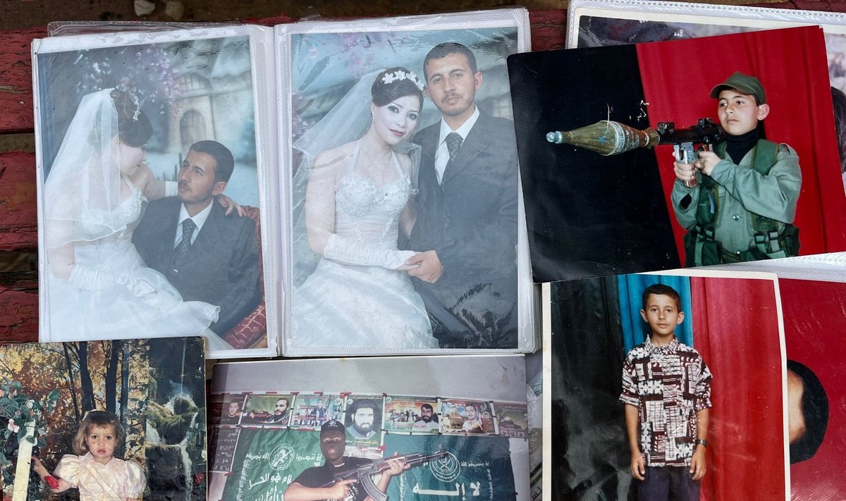 Gaza sektorist leitud perekonnaalbum.