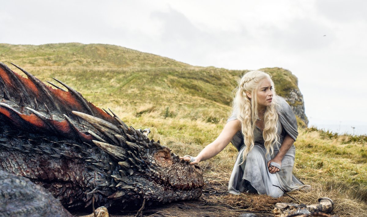 Daenerys Targaryen draakoniga