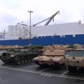 VIDEO: NATO idatiivale suunduv USA sõjatehnika jõudis Saksa sadamasse
