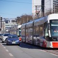 ФОТО DELFI: ДТП в центре Таллинна остановило трамвайное движение