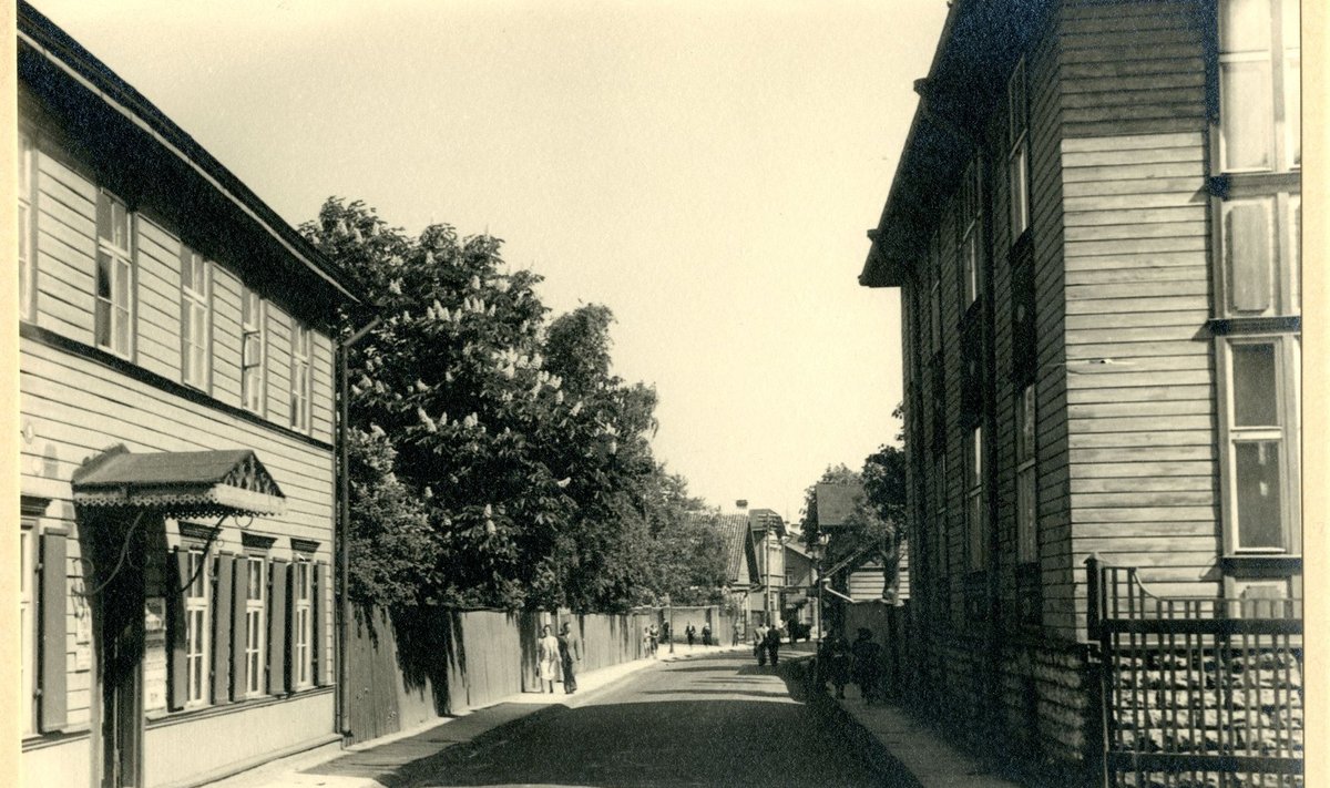 Vana-Kalamaja tänav 1938-1939, fotograaf E Brockner.
