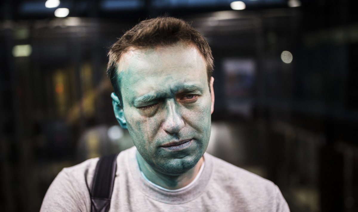 Navalnõi pärast aprillikuist rünnakut