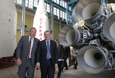 Deputy Prime Minister Dmitry Rogozin visits "MIC" NPO Engineering"