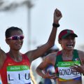 Naiste 20 km käimise olümpiavõitja selgus alles lõpumeetritel