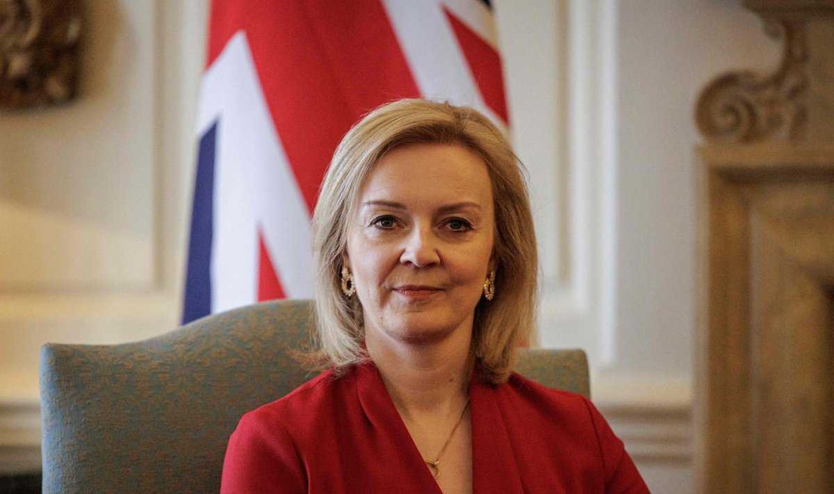 Suurbritannia välisminister Liz Truss. 