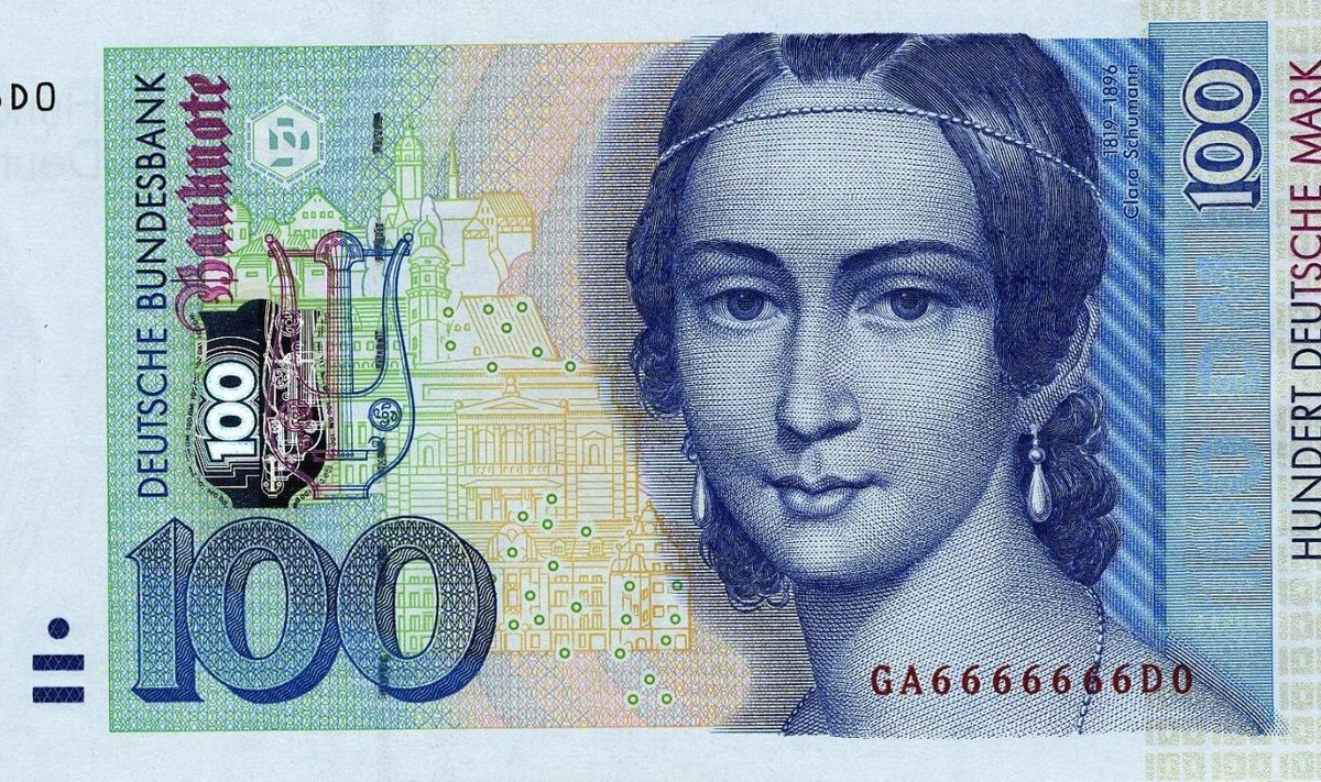 Saksamaa 100-margane rahatäht