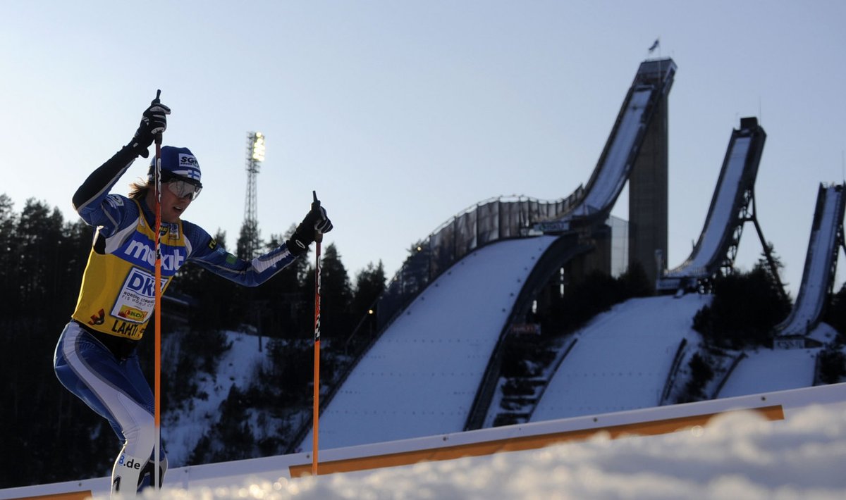 Lahti suusarajad. Pilt on illustratiivne.