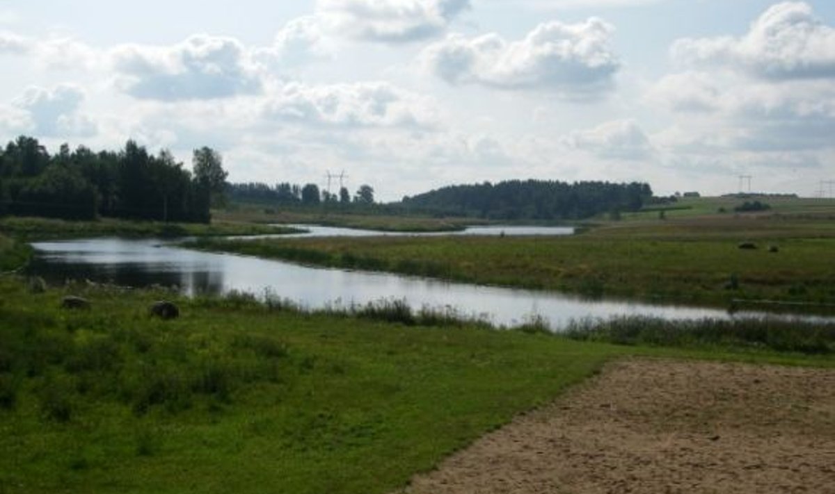 Vaade Voore ökopaisjärvel Noorteküla suunas. Foto: Jüri Morozov