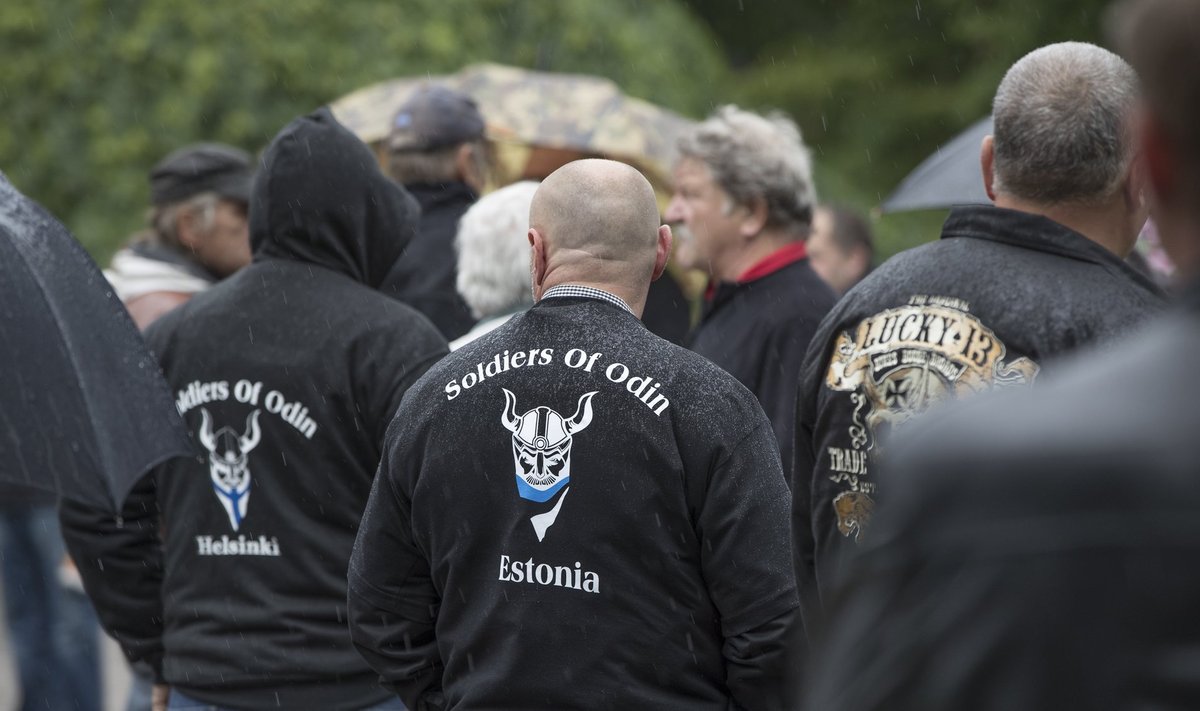 Eesti Odini sõdalased kogunesid Tammsaare pargis