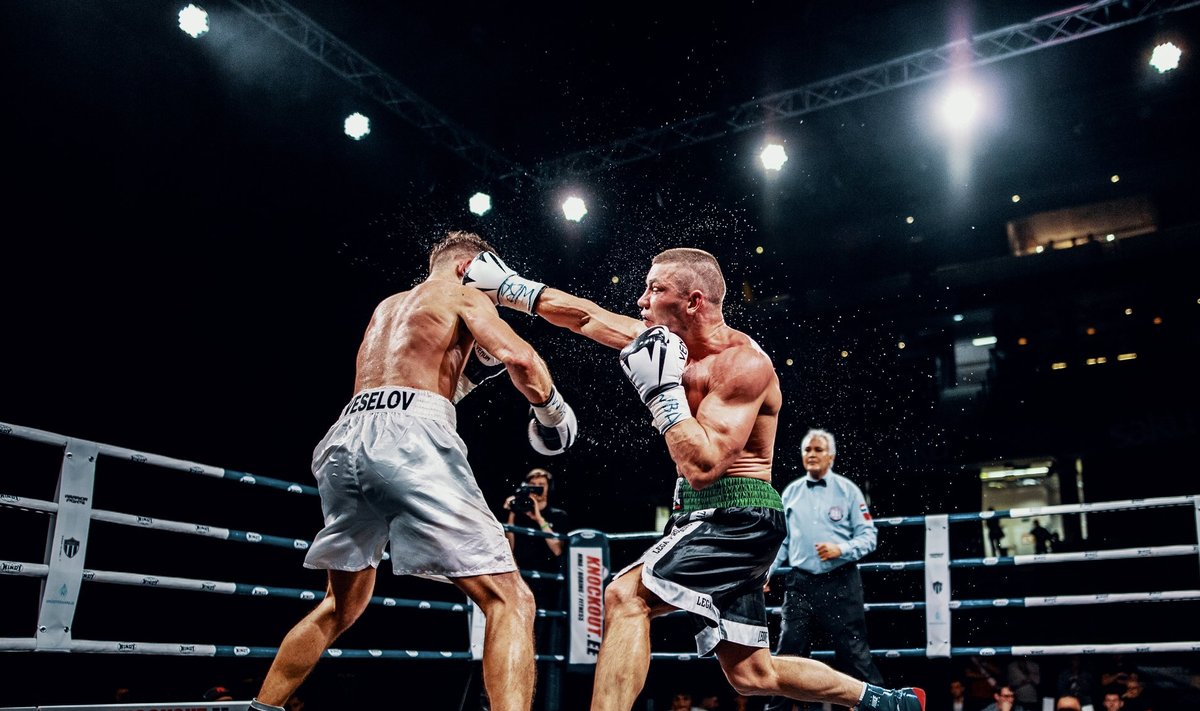 Warrior Fight 4 poksigala toimus Saku Suurhallis 21.04.2018