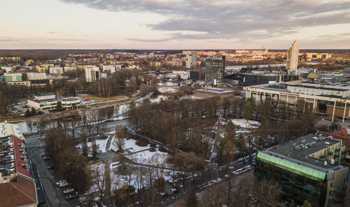 Tartu keskpark, võimalik tulevane kultuurikeskuse asukoht