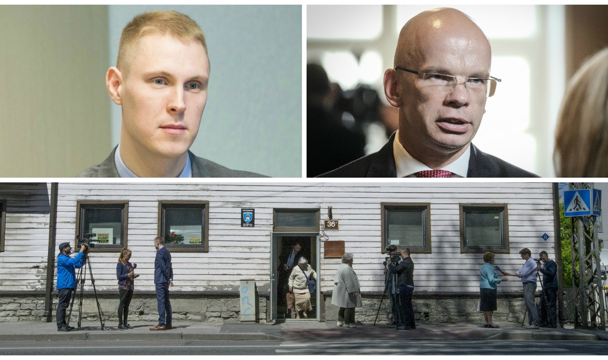 Raimond Kaljulaid, Allar Jõks ja vaidlusaluse süstlavahetuspunkti ruumid aadressil Paldiski mnt 36a