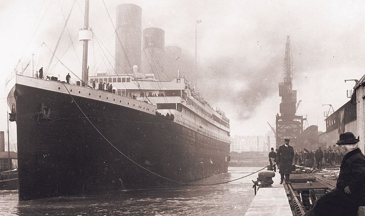 Titanic  Southamptoni  sadamas. Foto: titanicuniverse.com