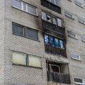 FOTOD ja VIDEO: Mustamäel lõõmanud tulekahju jättis tugevad jäljed mitmele korterile