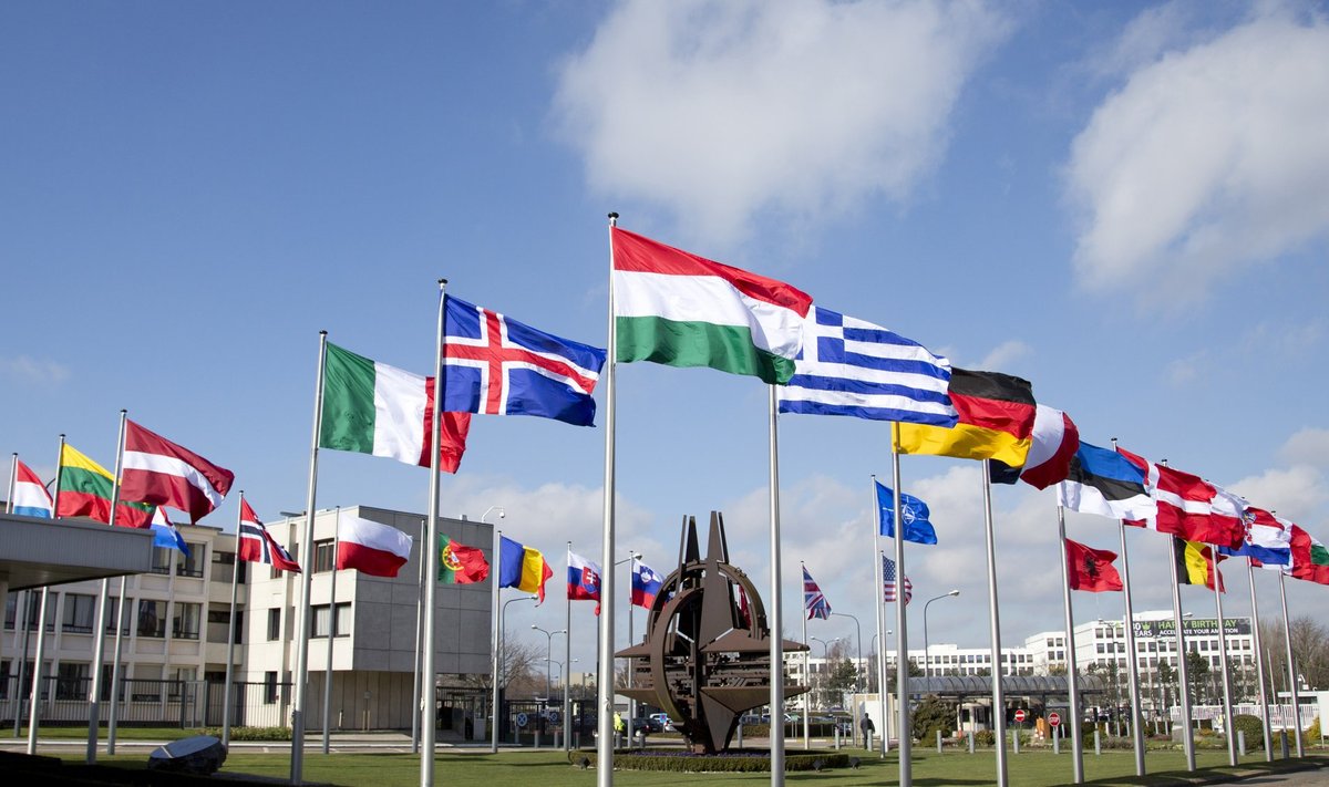 Pildil NATO peakorter Brüsselis. USA suur­saadik NATO juures Douglas Lute teatas, et lähemas tulevikus allianss enam edasi ei laiene.