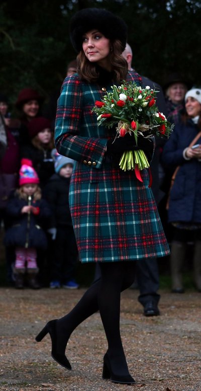 Cambridge'i hertsoginna Catherine jõule tähistamas