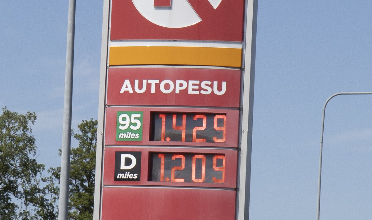 Kütuse hinnad tõusid 10.06.2021