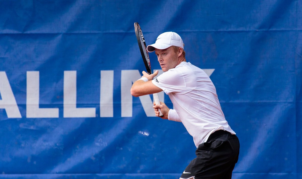 Jürgen Zopp -  Leonard Von Hindte Merko Estonian Open tenniseturniir Pärnus