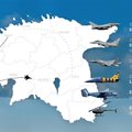 ИНТЕРАКТИВНАЯ КАРТА | Вместо военного парада представительная эскадрилья НАТО совершит облёт Эстонии