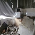 ФОТО | В квартире в Кохтла-Ярве обрушился потолок, людей эвакуировали