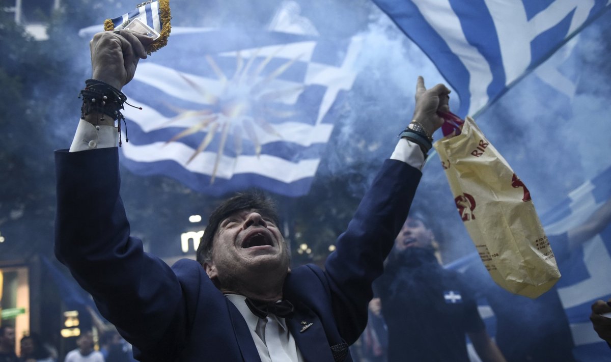 Kreeka rahvuslaste Makedoonia-vastaseid meeleavaldusi õhutab väidetavasti ka Venemaa välisministeerium.