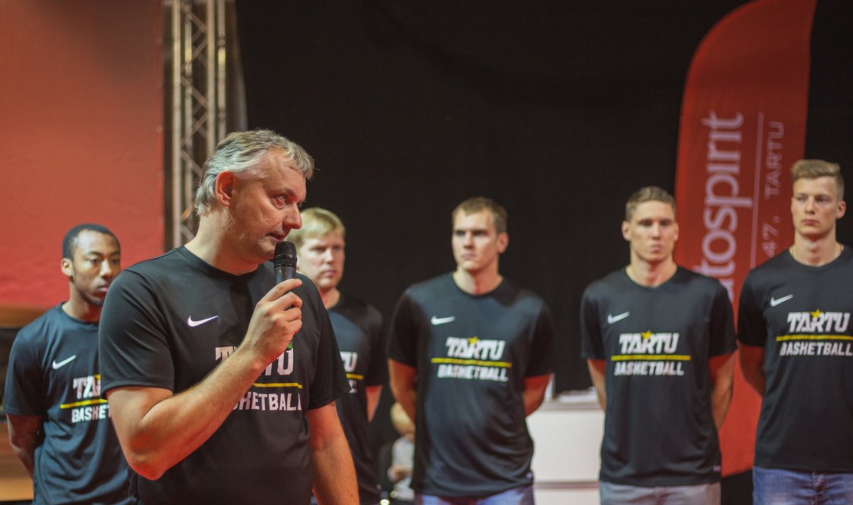Tartu Ülikooli korvpallimeeskonna ametlik tutvustus