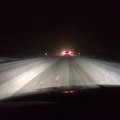 FOTOD: Lumi, jää ja tuul: Tallinna-Tartu maantee teeolud on äärmiselt halvad