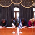 FOTOD | Olemas! Erakonnad allkirjastasid Tallinna uue koalitsioonileppe