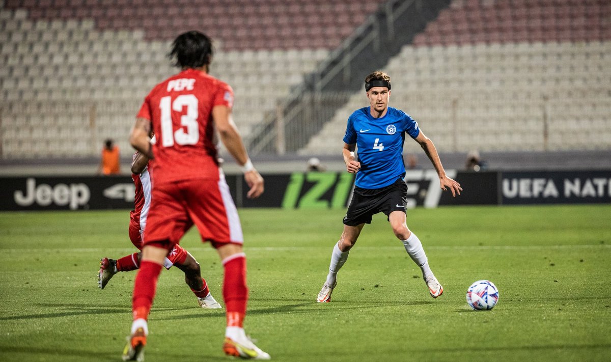 Mattias Käit (nr 4) aitas Rapidi võidule Joonas Tamme uue koduklubi üle.