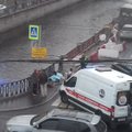 ФОТО и ВИДЕО | Страшное ДТП в центре Петербурга: машина вылетела на тротуар и сбила насмерть иностранца