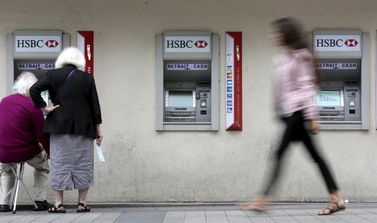 Klindid naudivad Prantsusmaal HSBC sularahaautomaadi võimalusi