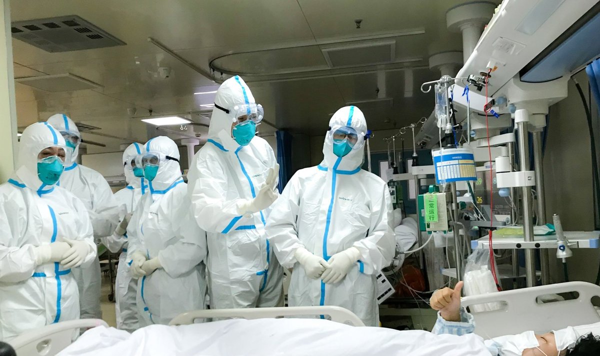 Argipäev Wuhani haiglas, kus tohtrid teevad endast kõik, et haigestunuid aidata.