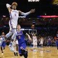 VIDEO: Hooaja 27. kolmikduubli teinud Westbrook tõusis rekordi arvestuses kolmandaks