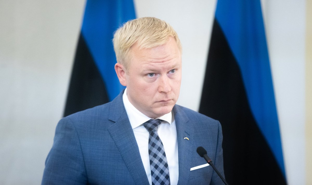 Eesti rahandusminister Mart Võrklaev.