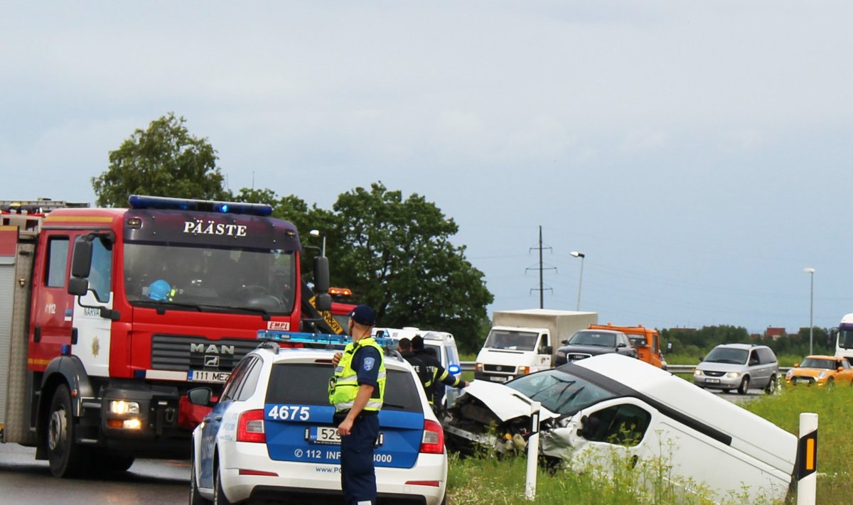 Liiklusõnnetus, Narva