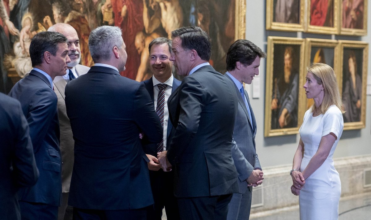 Dinner at the Prado Museum for NATO leaders