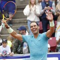 Rafael Nadal alistas Rootsi tennisekuulsuse poja, kuid kritiseeris teravalt mängutingimusi