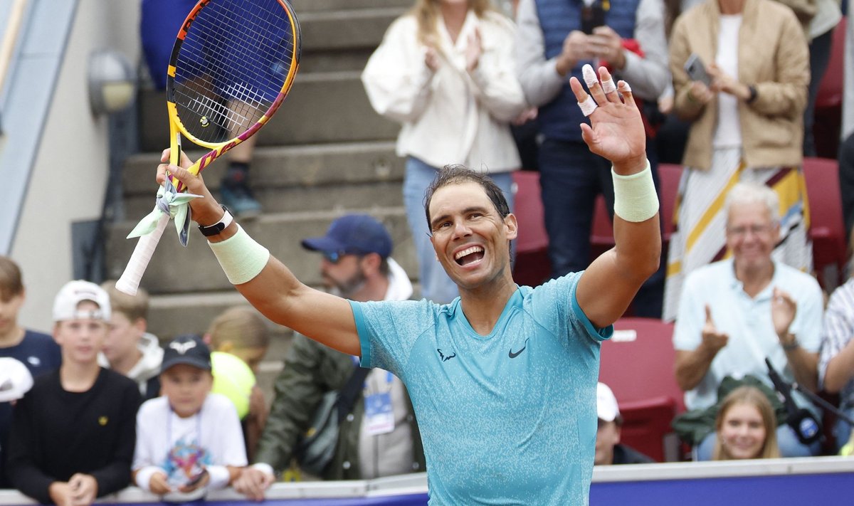 Rafael Nadal alustas Bastadi ATP turniiri võidukalt.