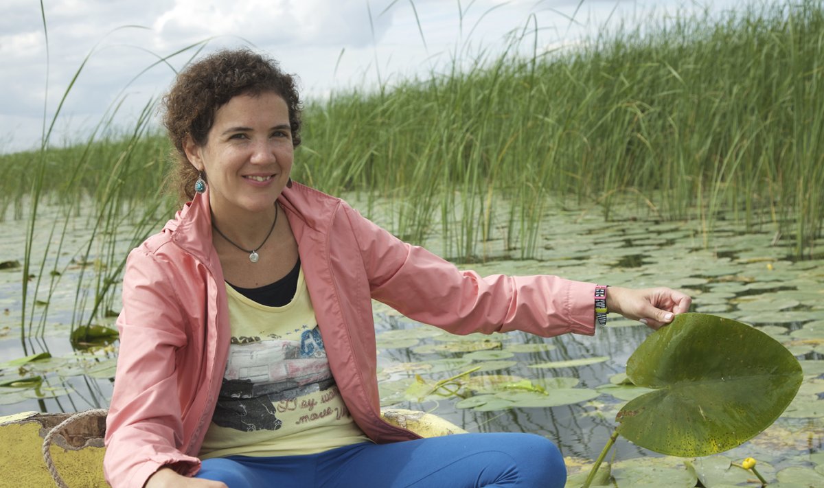 Consuelo Rubiole meeldib Eesti suvi ja siinne vaikus, mida ta Keeri järvel aerutades selgi aastal nautida sai. 