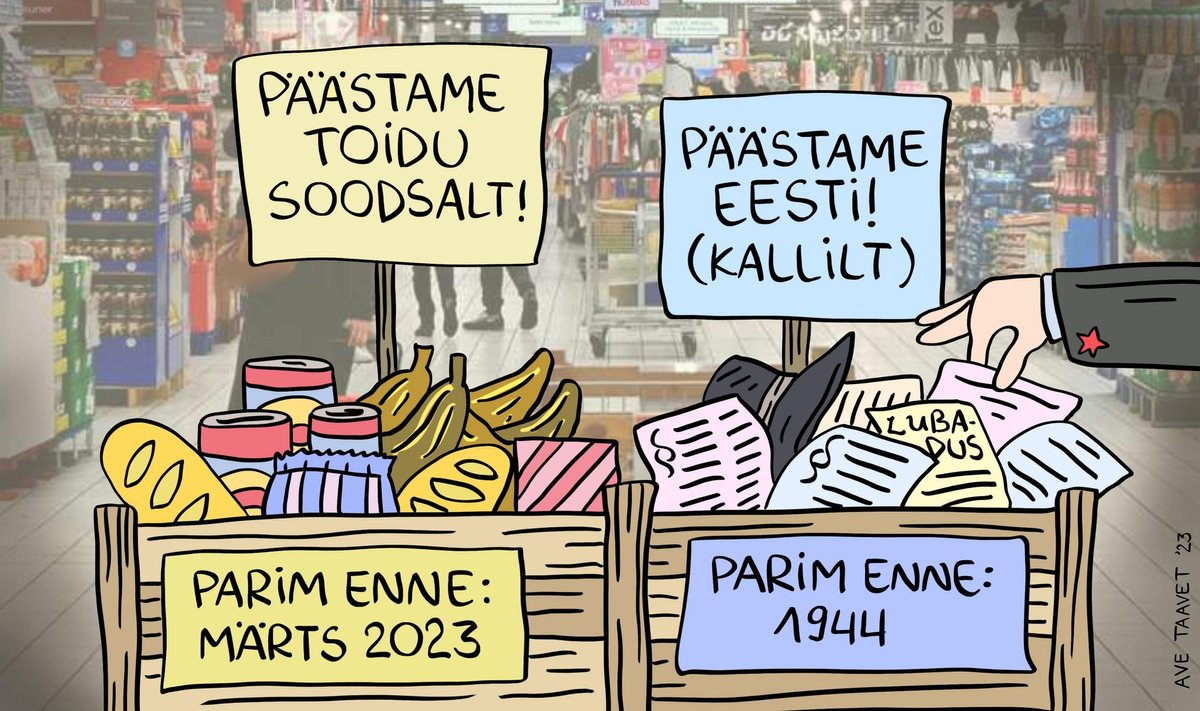 "Parim enne" ja "Päästame Eesti!"