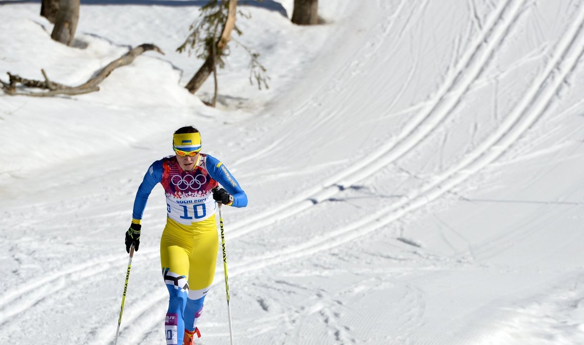 Marina Lisogor Sotši olümpial.